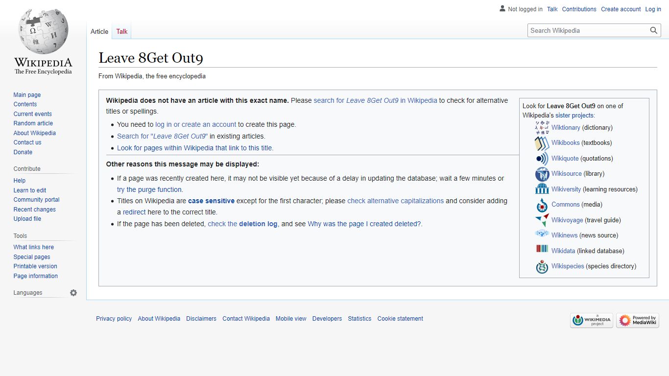 Leave (Get Out) - Wikipedia